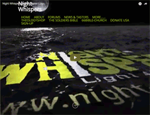 Tablet Screenshot of night-whispers.com